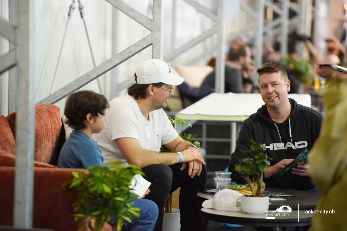 Lounge für Firmenevents bei Racket City