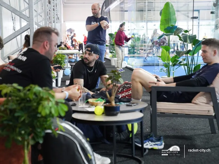 Lounge bei Racket City