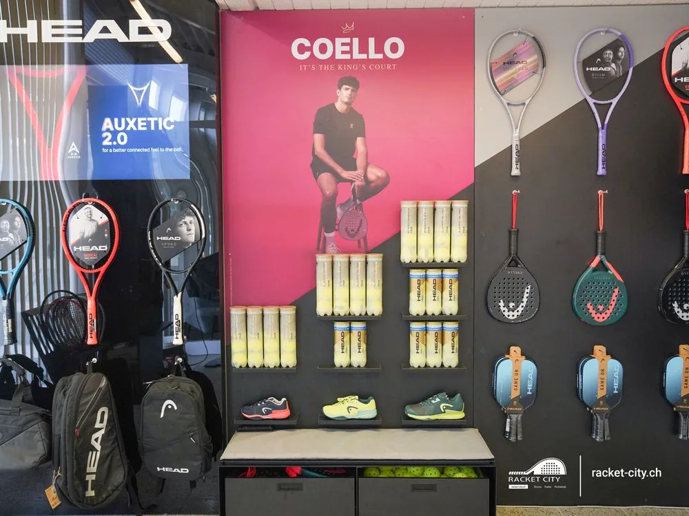 HEAD Pro Shop bei Racket City